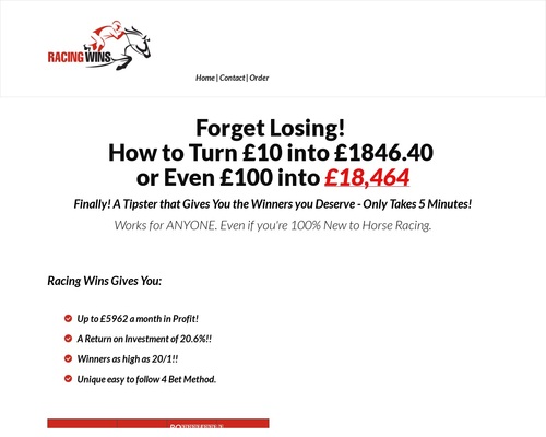 Racing Winner – New Horse Racing Launch Starts 11th May!