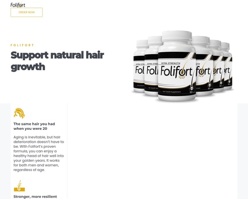 Folifort Hair Growth – Stop Hair Loss & Greying