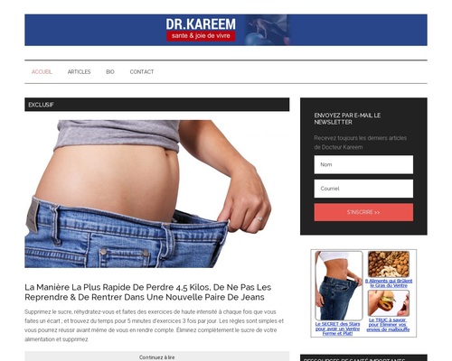 14 Jours Minceur // 14 Day Fat Loss Plan from Dr. K in French