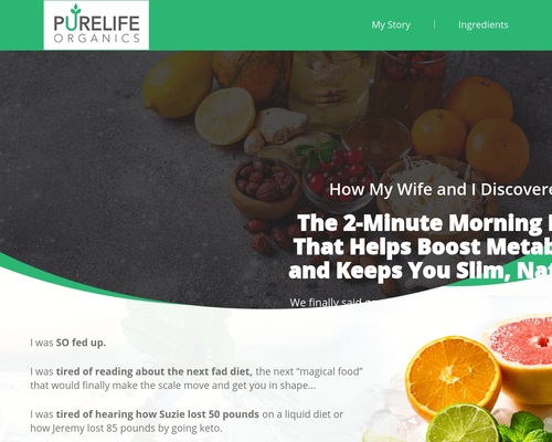 PureLife Organics – Multiple High-Converting Supplements