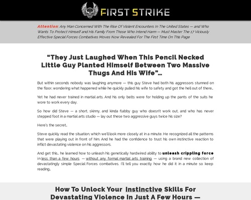 First Strike – Designed By SWAT Team Leader