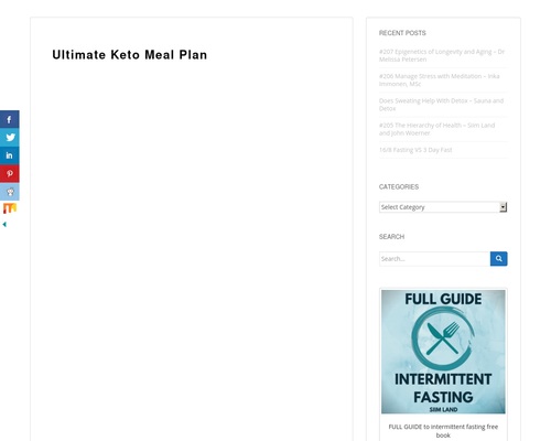 21 Day Ketogenic Diet Meal Plan – Ultimate Keto