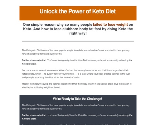 Keto Guidebook – New High Converting Keto Diet eBook