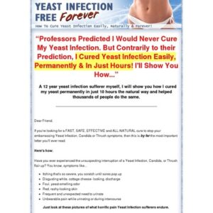 Yeast Infection Free Forever – Updated for 2020