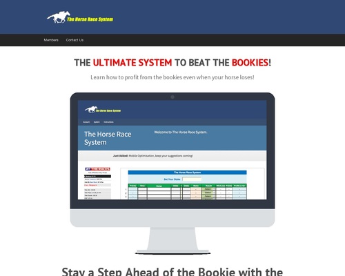 The Horse Race System