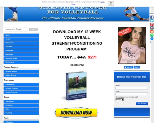 Volleyball Strength! – Strength and Conditioning the Right Way