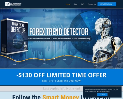 Forex Trend Detector – Best Trend Following Forex Robot