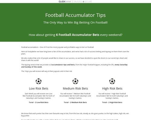 Football Accumulator Tips