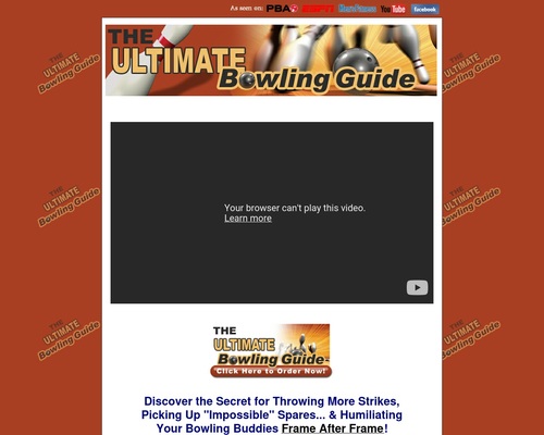 The Ultimate Bowling Guide.