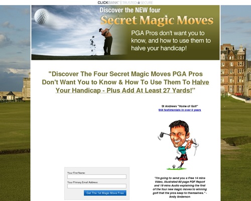 The New Four Magic Moves To Winning Golf