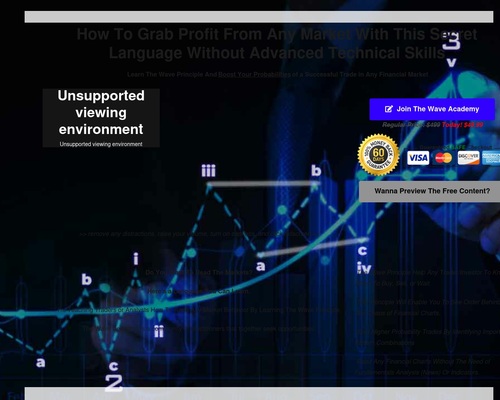 Wave Principle – Show Traders How To Profit From Financial Markets