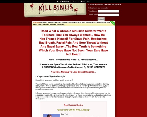 Sinus Treatment – Doctor Say Buy This Treatment