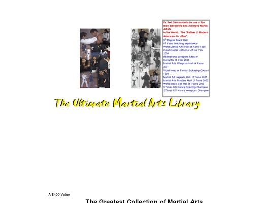 The Ultimate Martial Arts Library…42 books + 5 Hrs Video