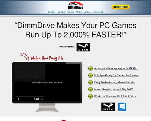 DimmDrive – Converts 6% on Steam – PC Gaming RAM Drive