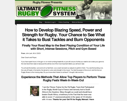 Rugby Fitness