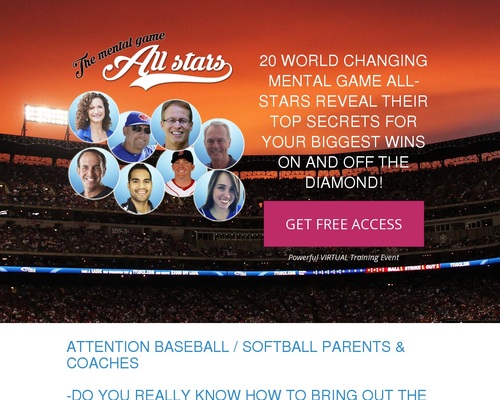 Baseball / Softball: The Mental Game All-Star Summit