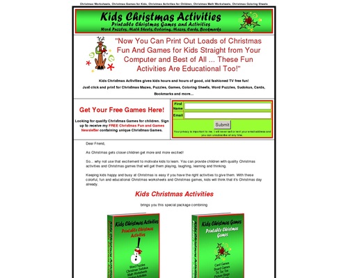 Kids Christmas Activities And Games