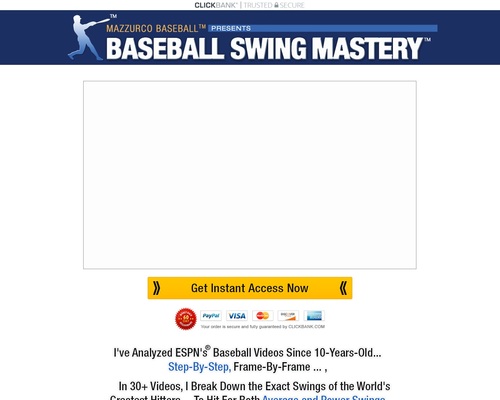 Baseball Swing Mastery