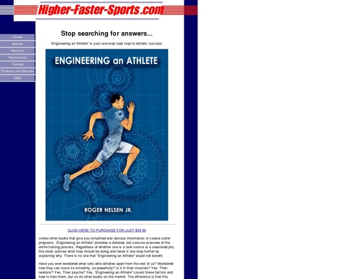 Engineering an Athlete eBook