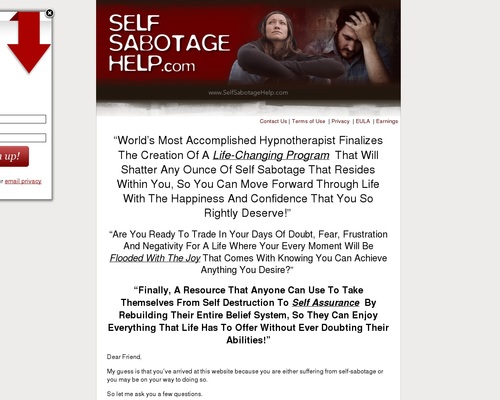 Self Sabotage Help