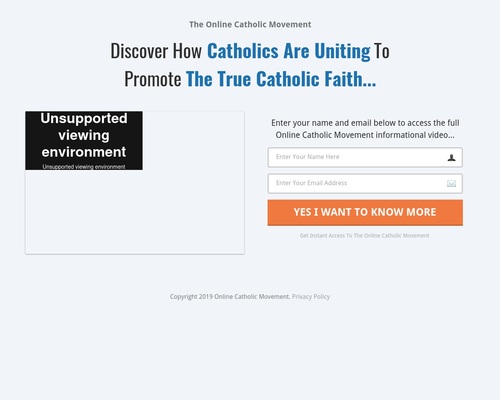 Online Catholic Movement