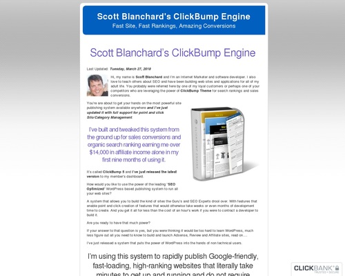 Scott Blanchard’s ClickBump Engine Bundle