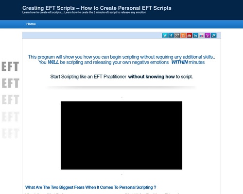 EFT Scripts – Learn How Simple Creating Personal EFT Scripts Can Be