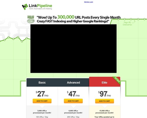 LinkPipeline – 100% Automated Link Indexing System!  High EPCs