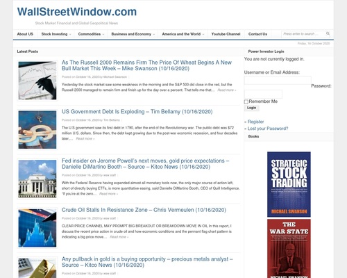 Stock Market Contarian Investors Membership Site