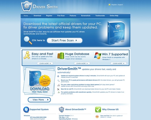 Driver Smith – Best Converting Driver Update  Product.