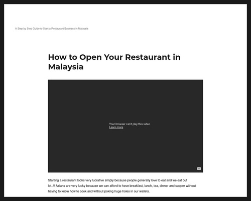 How To Open Your Restaurant in 8 Weeks