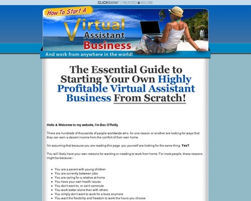 How To Start A Virtual Assistant Business