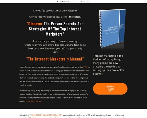 The Internet Marketer’s Manual