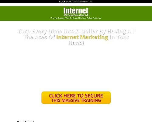 Internet Marketing Mastery