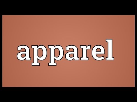 Apparel Meaning