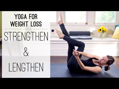 Yoga For Weight Loss  –  Strengthen and Lengthen  –  Yoga With Adriene