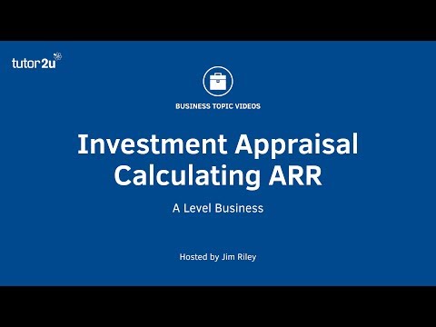 ARR (Accounting Rate of Return) Explained | Investment Appraisal