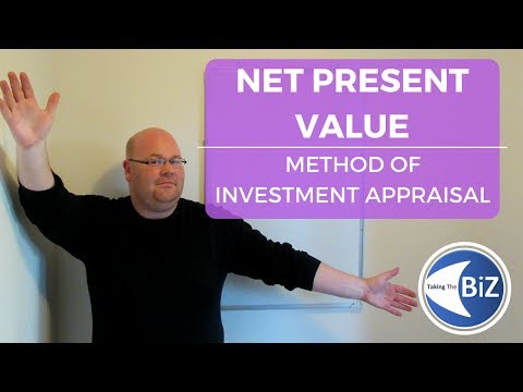A level Business Revision – Net Present Value Method of Investment Appraisal