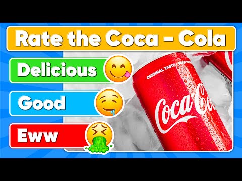 Drink Tier List 🥤🧃🥛 Rate the Drink | Food & Drinks Quiz | Daily Quiz