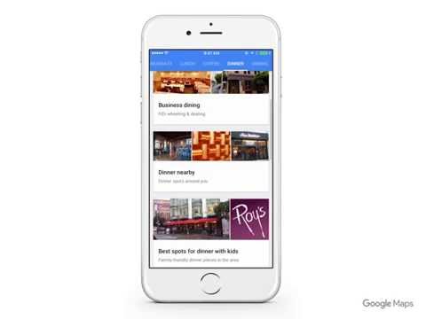 Google Maps: Find local spots for food and drinks near you