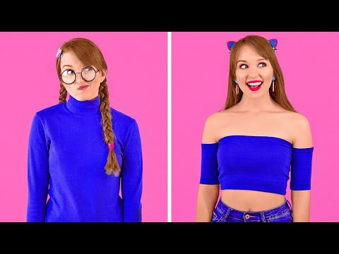 GENIUS HACKS THAT WILL SAVE YOUR TIME AND MONEY || Cool Clothes Hacks and Best DIYs by 123GO!Series