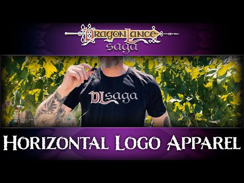 Horizontal DLSaga Logo Apparel – Mail Time | DragonLance Saga