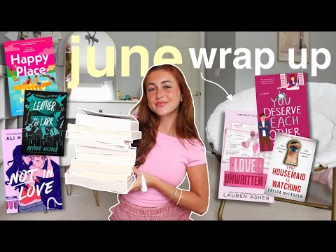 june reading wrap up 🎂🌷📖 (5 stars, new releases, re-reads & disappointments)