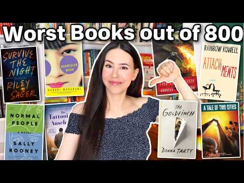 Worst Books I've Read on Booktube || Reviews & Non Recommendations