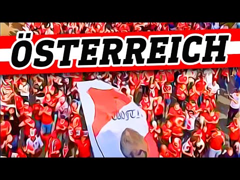 Wir singen rot weiß Österreich | Austria football fans chant Street Corteo Euro 2024 gesang Germany