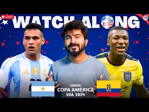 Argentina v Ecuador | Copa America 2024 LIVE Reactions & Watchalong
