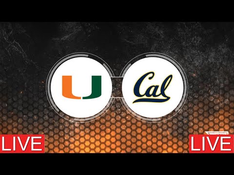 California vs. Miami LIVE HD | College Football LIVE | NCAAF Week 6 LIVE 10/05/2024