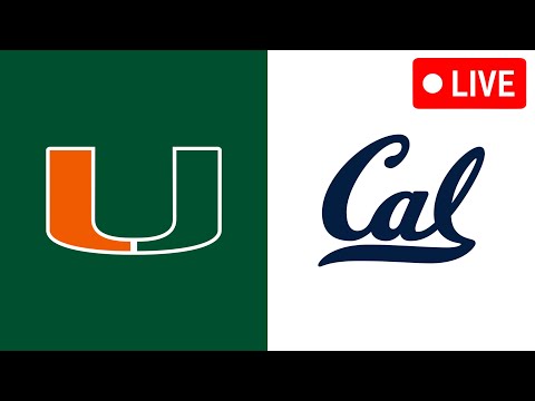 Miami vs California LIVE HD | NCAAF 2024 | College Football Week 6, 2024 Full Game