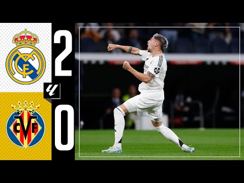 HIGHLIGHTS |  Real Madrid 2-0 Villarreal | LaLiga 2024/25