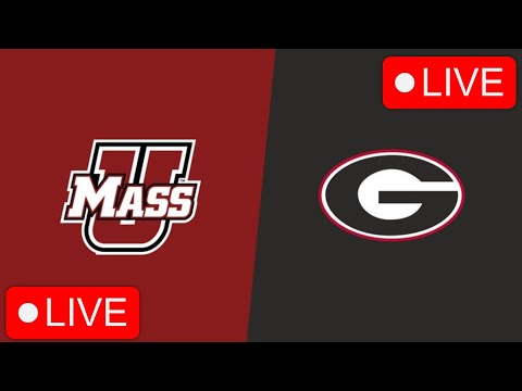 Georgia vs. Massachusetts LIVE HD | NCAAF 2024 | College Football Week 13